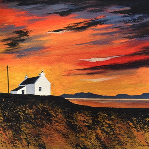 Crofters Light
12" x 12"
Acrylic
Mounted and framed to 18" x 18"
£595 Crofters Light
12" x 12"
Acrylic
Mounted and framed to 18" x 18"
£595